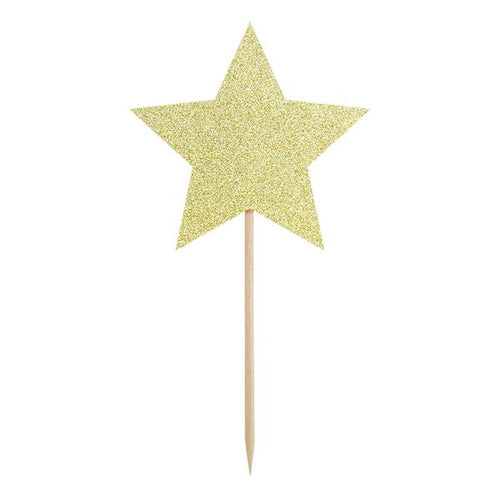 Gold Star Toppers 6CT