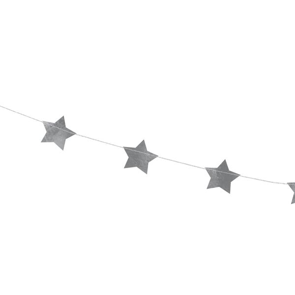 Silver Star Garland