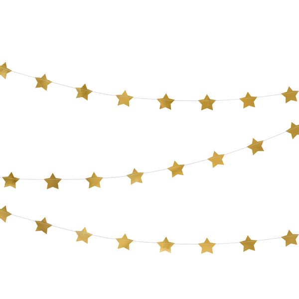 Gold Star Garland