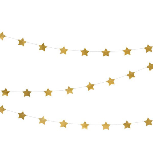 Gold Star Garland