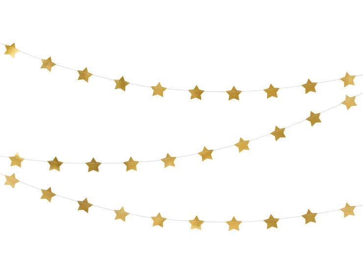 Gold Star Garland