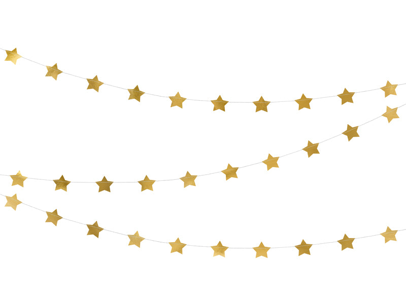 Gold Star Garland