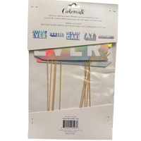 Assorted Paper Cake Toppers