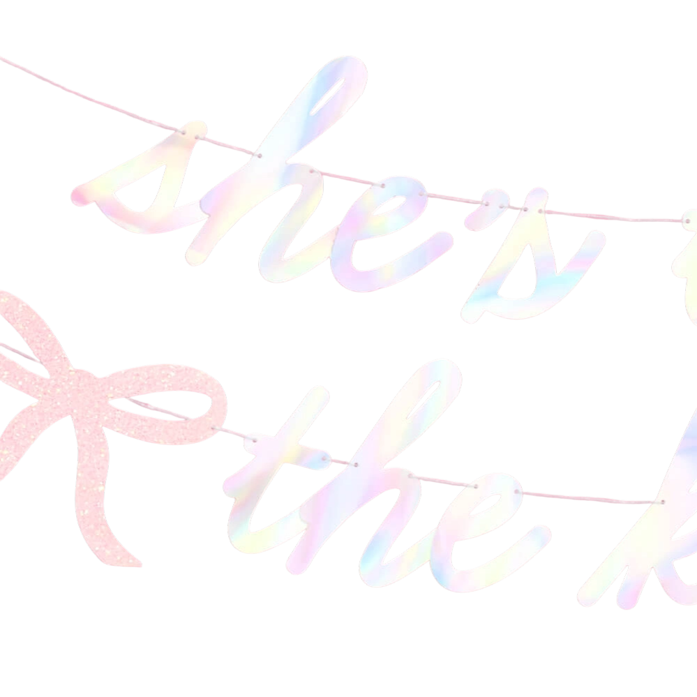 She's Tying the Knot Banner