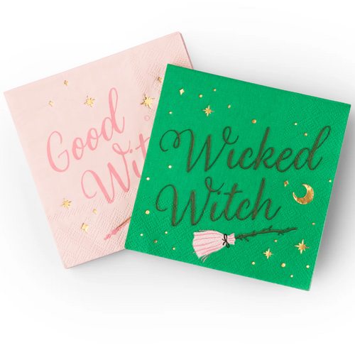 Good and Wicked Witch Cocktail Napkins 20CT