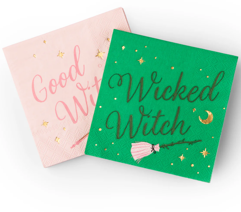 Good and Wicked Witch Cocktail Napkins 20CT